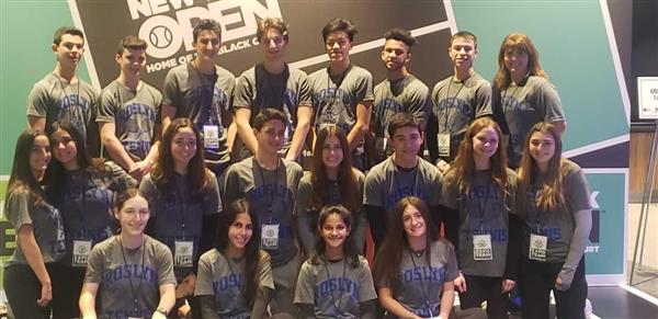 Roslyn Tennis at the Tennis Expo on 2/9/20 